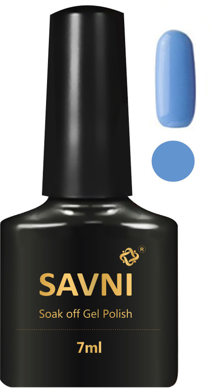 savni 1 nail polish Blue