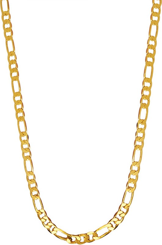 Shining Jewel 22K Golden Latest Gold-plated Plated Brass Chain
