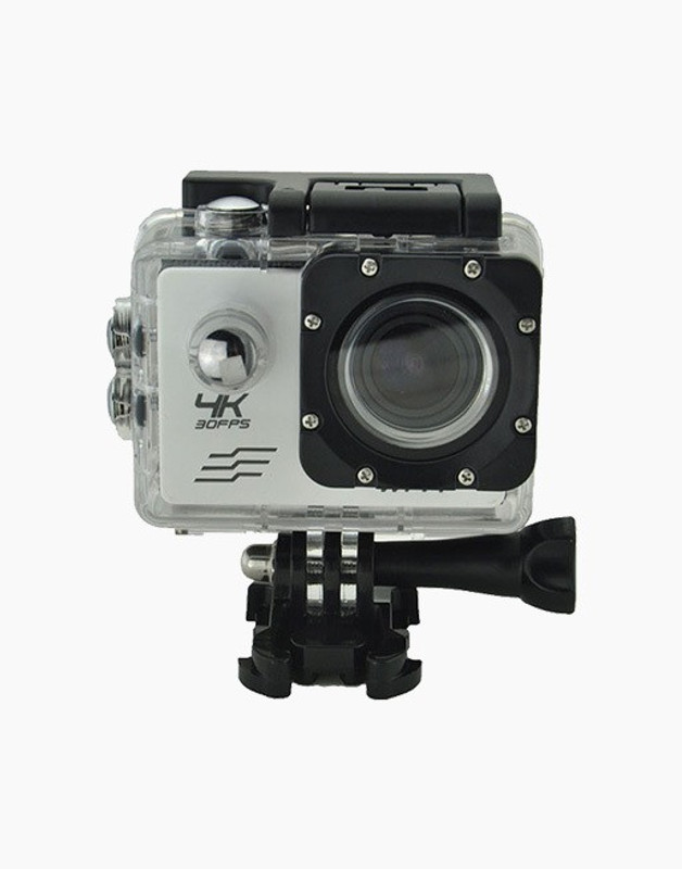 OWO SJ8000 Silver WiFi 4K Waterproof 2 inch Screen 170 Degree Wide Angle With Wifi 16 Megapixels Sports and Action Camera(Silver, 16 MP)