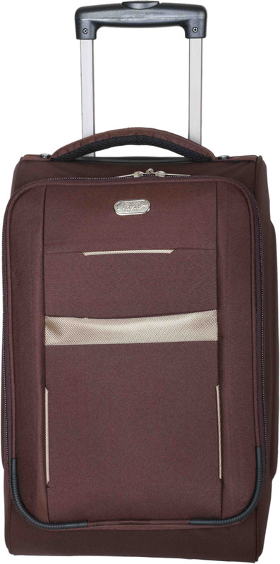 United Bag Director's Choice Expandable Cabin Luggage - 20 inch(Brown)