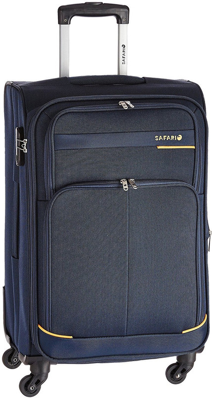 Safari Heavy Duty Expandable Check-in Luggage - 28 inch(Blue)