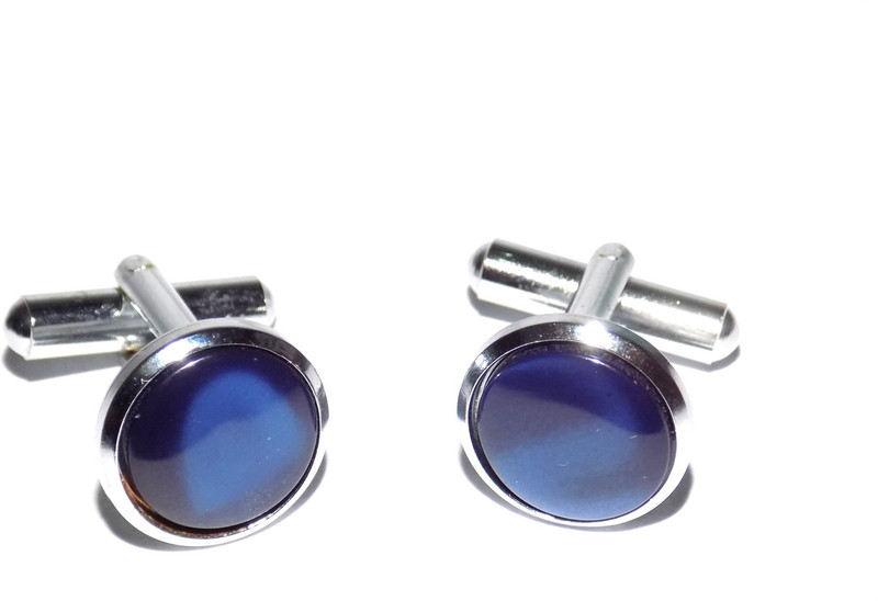 Forty Hands Metal Cufflink(Blue)