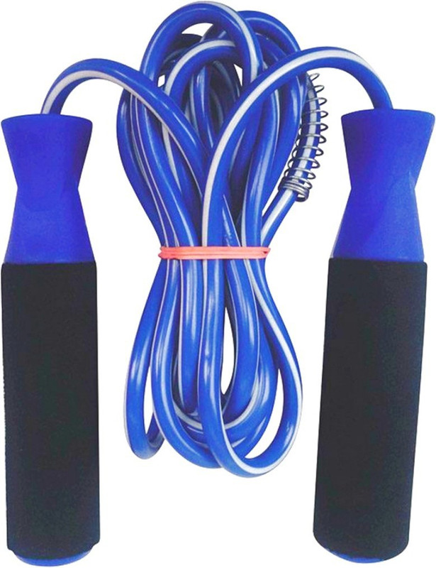 Tenstar Freestyle Fitness Gym training and home exercise Freestyle Skipping Rope(Blue, Length: 284 cm)