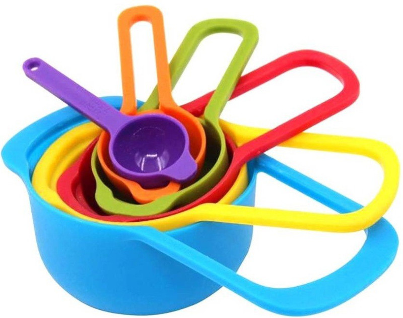Atabz Bakeware Essentials Starter Kit Measuring Tools Plastic Measuring Spoon Set(Pack of 6)