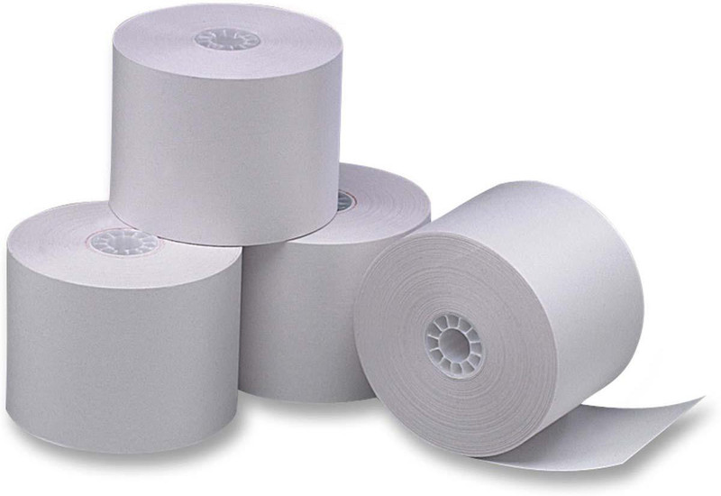 mm enterprises 3 billing machine rolls 3inch Thermal Paper(Set of 20, White)