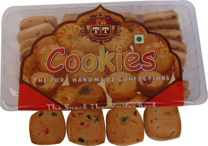 TT T T COMBO HANDMADE FRUIT COOKIES(1750 g, Pack of 5)