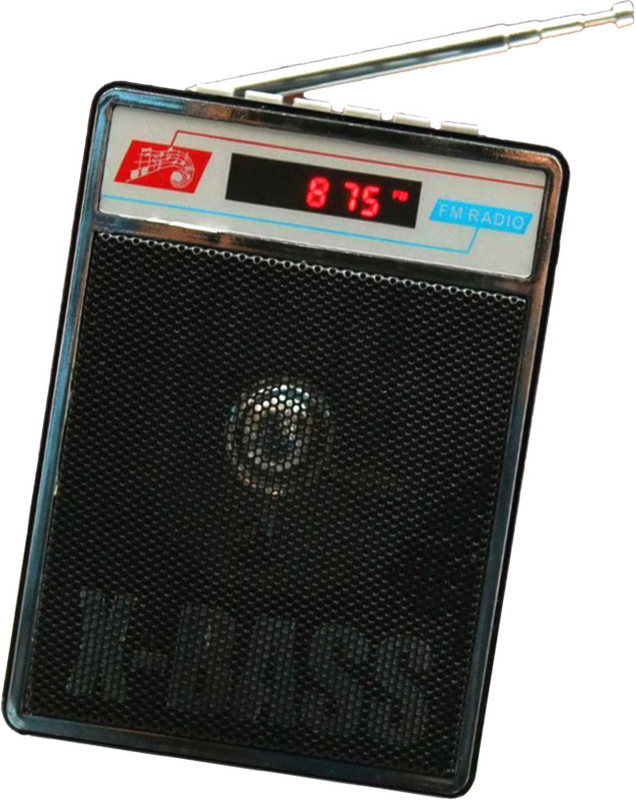 CRETO SL413RM113 Best Quality Sound Fm Radio Supports USB pen-drive, aux memory card FM Radio(Black)