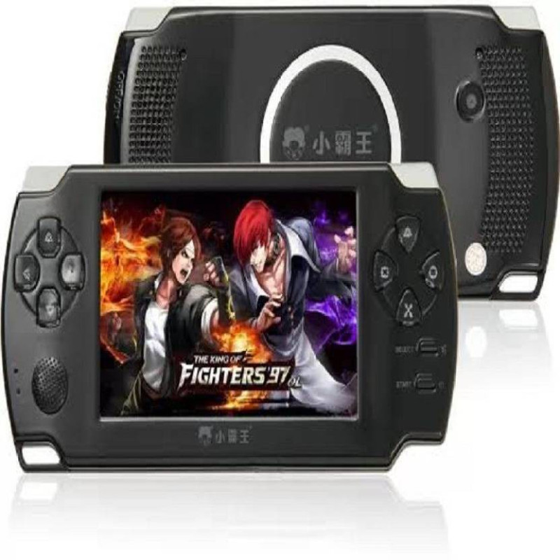 krazzy india KZ 1008 PSP Black 4 GB with WRESTLING, CAR RACING, ACTION GAMES, SHOOTING, SPORTS, ARCADE,(Black, controller)