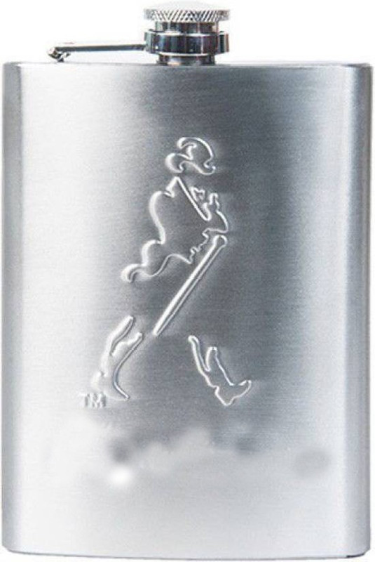 BG Bazzar gali Stainless Steel Hip Flask(235 ml)