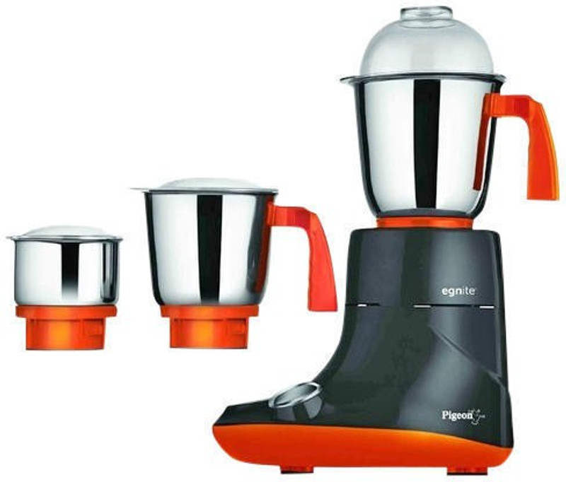 Pigeon Egnit-3 Jar SAP - 12204 750 Mixer Grinder(Black pink, 3 Jars) Pigeon Egnit-3 Jar SAP - 12204 750 Mixer Grinder(Black pink, 3 Jars)