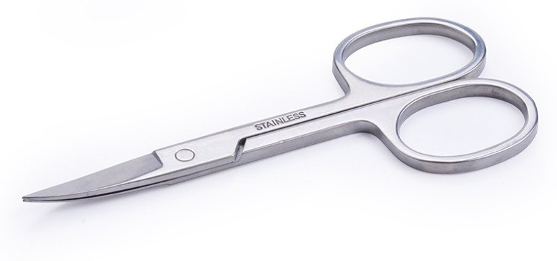 cge scissor curve ,Nail Clipper,Pedicure,MENICURE,Scissor Scissors(Set of 1, Silver)