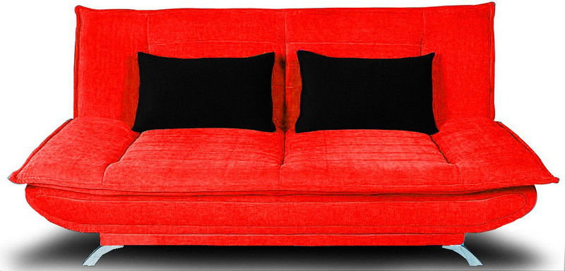 houzzcraft Double Solid Wood Sofa Bed(Finish Color - red Mechanism Type - Fold Out)