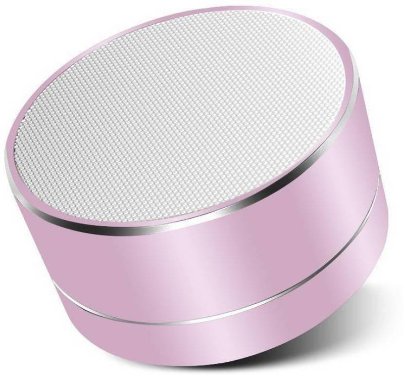 hoatzin High Quality Metal 3 W Bluetooth Speaker  -014 3 W Bluetooth  Speaker(Pink, 2.1 Channel)
