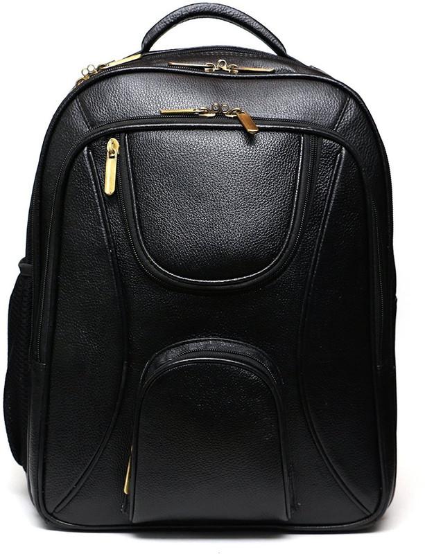 reo leather REO Casual Backpack Bag for Men |15.6'' Laptop Compartment| |Expandable Features| |Casual Stylish Backpack| Zip Closure | Backpack(Black, 22 L)