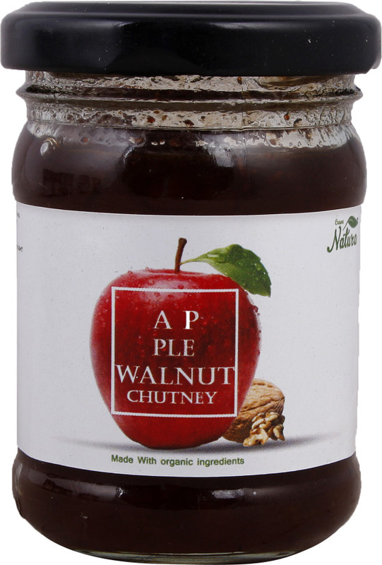 Crave Natura Apple Walnut Chutney With Organic Ingredient Chutney Paste(120 g)