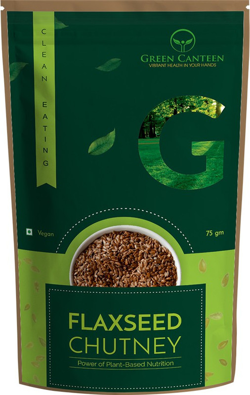 Green Canteen flaxseed chutney Chutney Paste(75 g)