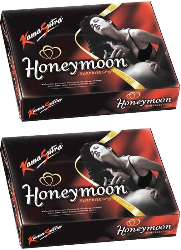 Kamasutra Honeymoon Surprise Pack Multi Combo (Concealed/Confidential Packaging) Condom(26 Sheets)