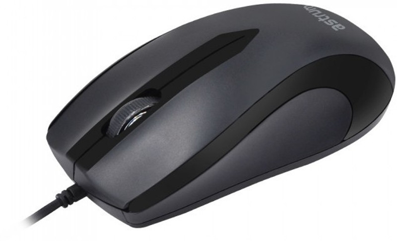 astrum MU100 Wired Optical Mouse(USB 2.0, Black)