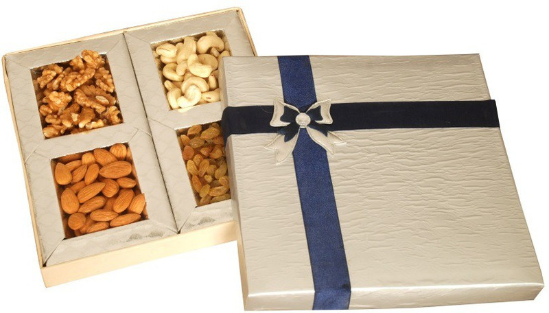 innovative Silver Mix Dry Fruit Diwali Gift Pack Assorted Nuts(200 g)