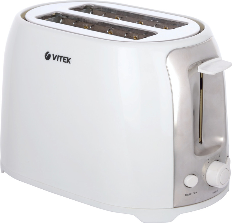 VITEK VT-1582 W-I 750 W Pop Up Toaster(White)