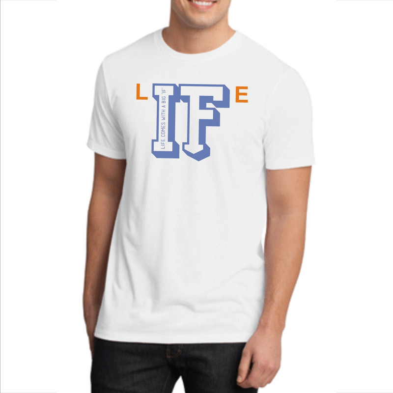 witee Graphic Print Men Round or Crew White T-Shirt