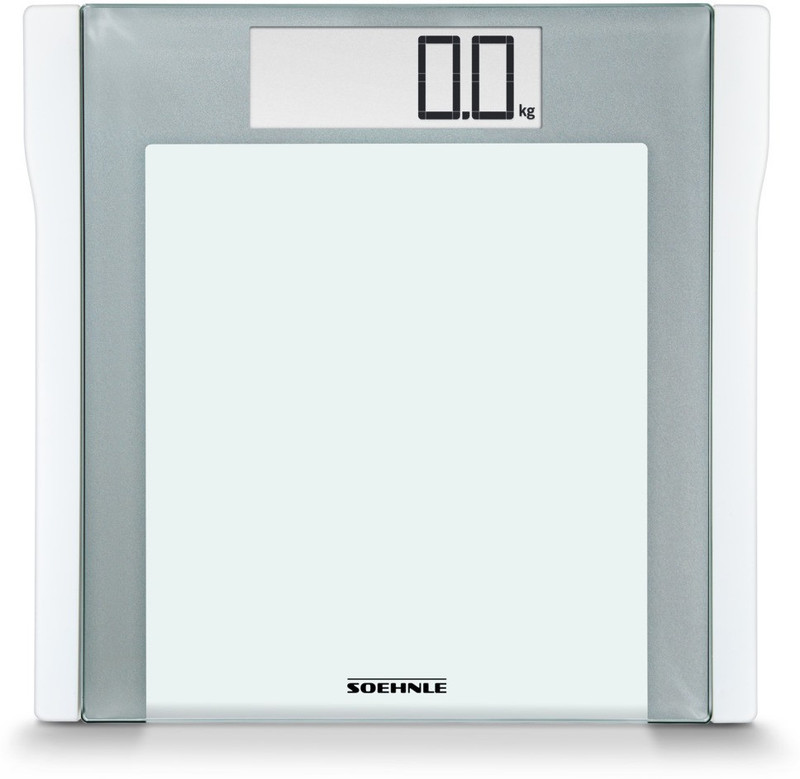 Soehnle PSD Style Sense Comfort 200 Weighing Scale(White, Silver)