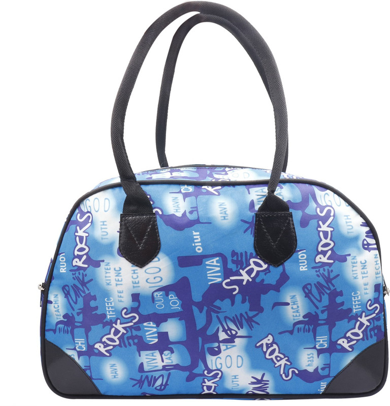 kisavo Rockstar Blue Small Travel Bag(Blue)