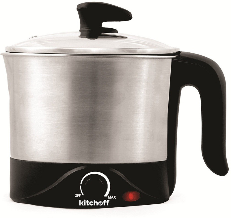 kitchoff WDF-106 Electric Kettle(1.2 L, Silver)