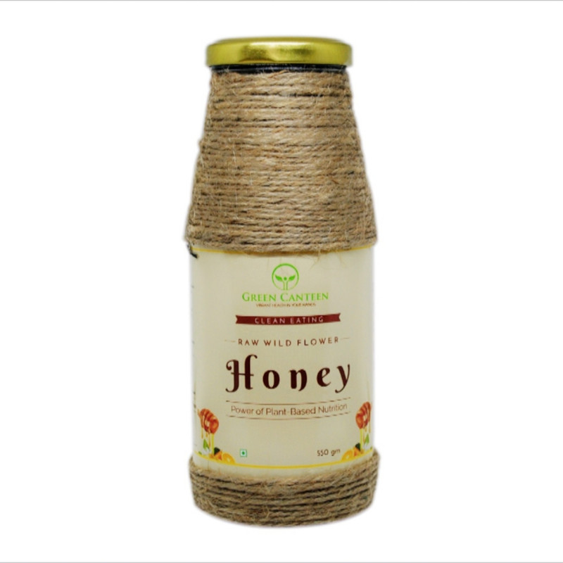 Green Canteen Raw Wildflower Honey(500 g)