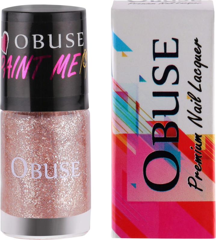 obuse Paint Me Premium Nail Lacquer- 5 chemical free formula Pink Crush