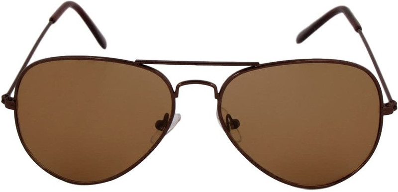 prince enterprises Aviator Sunglasses(Brown)
