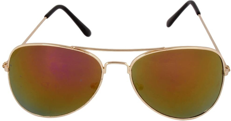ytnab Aviator Sunglasses(Yellow)