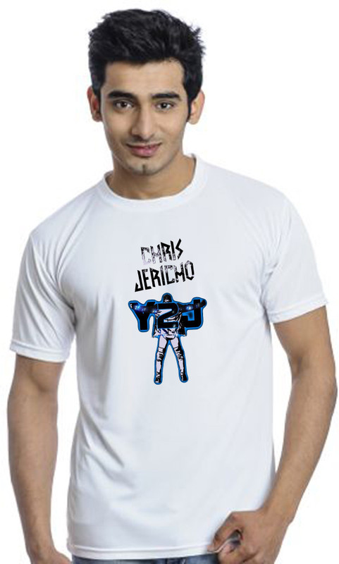 one versus all Graphic Print Men Round or Crew White T-Shirt