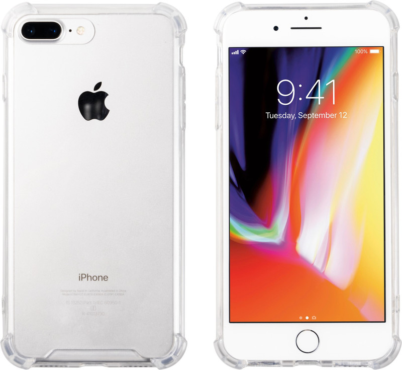 reewo Bumper Case for Apple iPhone 7 Plus(Transparent, Shock Proof)