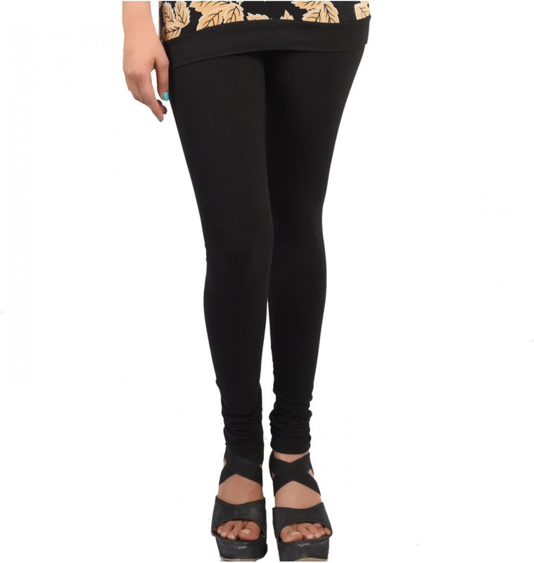 real dream Ankle Length  Legging(Black, Solid)