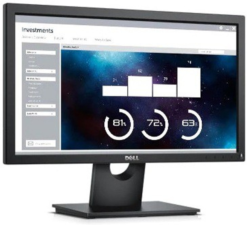 Dell 20 inch HD LED Backlit Monitor (E2016H)(VGA)