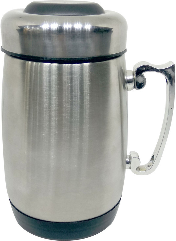 megaslim Double insulated walled long time warm Stainless Steel Thermos Hot and cold mug with Strainer for Tea/Coffee Kettle Stainless Steel Mug(300 ml)