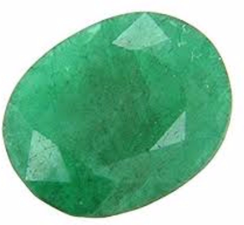 durga gems Certified Natural Emerald Gemstone (Panna) 5.25 Ratti Emerald Stone Pendant