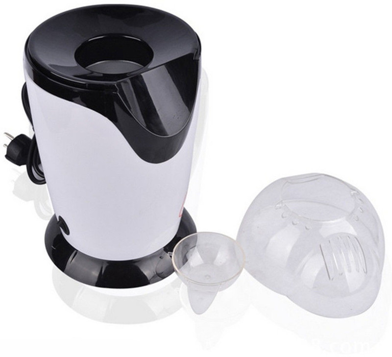 VP STORES Electric Mini Popcorn Machine (White and Black) VP-735...