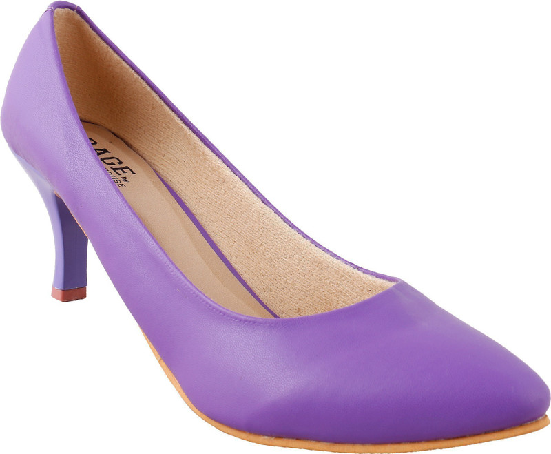 hype fashion house Women Purple Heels