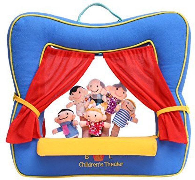 Buy BETTERLINE Finger Puppet Theater Stage By Better Line Set