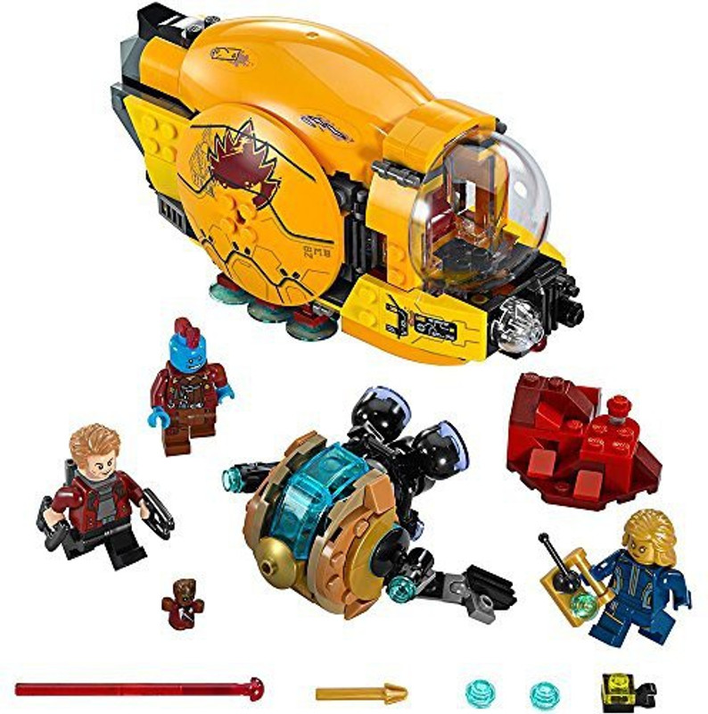 Lego Marvel Super Heroes Ayesha'S Revenge 76080 Superhero Toy(Multicolor)