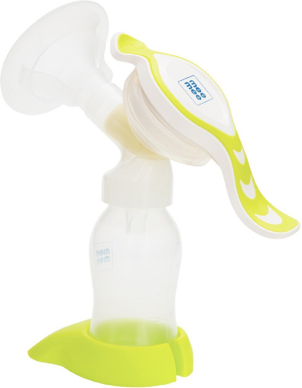 MeeMee Expert Manual Breast Pump With Rotary Handle - Manual(Green)
