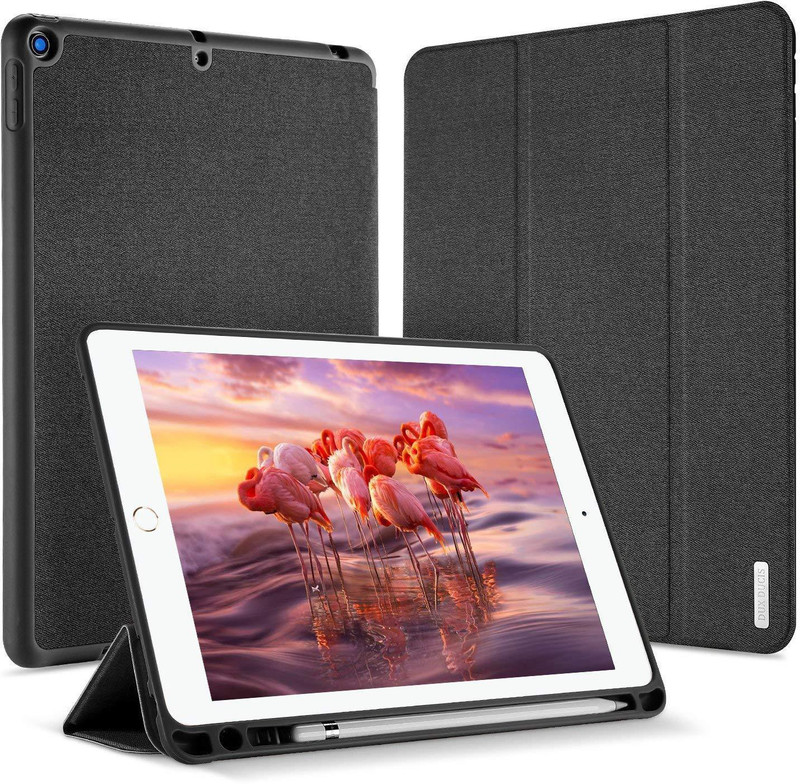 iBubble Back Cover for For Ipad 10.5 2018 Case With 10.5 Inch (BLACK)(BLACK, Leather)