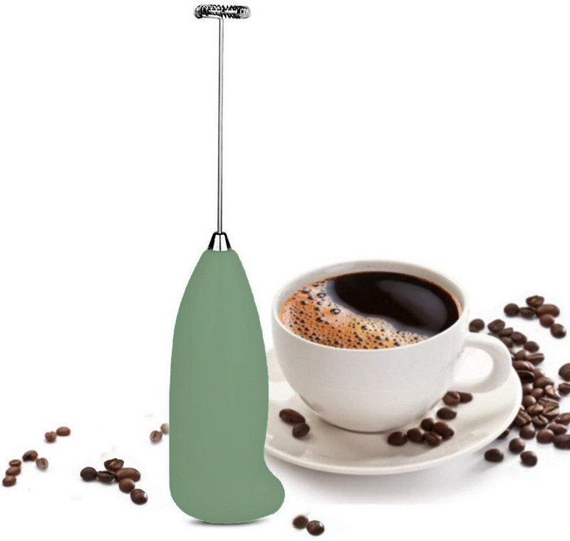Varshine Stainless Steel Mini Handheld Electric Mixer Cream Coffee Hand Blender 3 Hand Blender(Black)