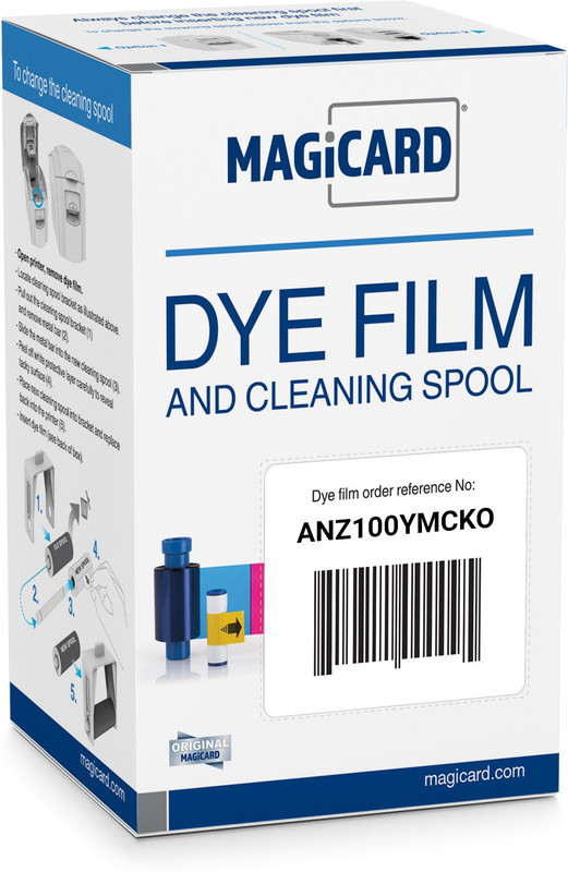 magicard FULL Panel ribbon Multi Color Ink Toner(Magenta, Cyan, Black, Orange, Yellow)