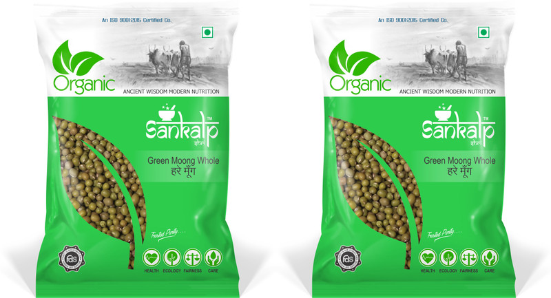 sankalpshri Unpolished Green Moong Dal (Whole)(500 g) sankalpshri Unpolished Green Moong Dal (Whole)(500 g)