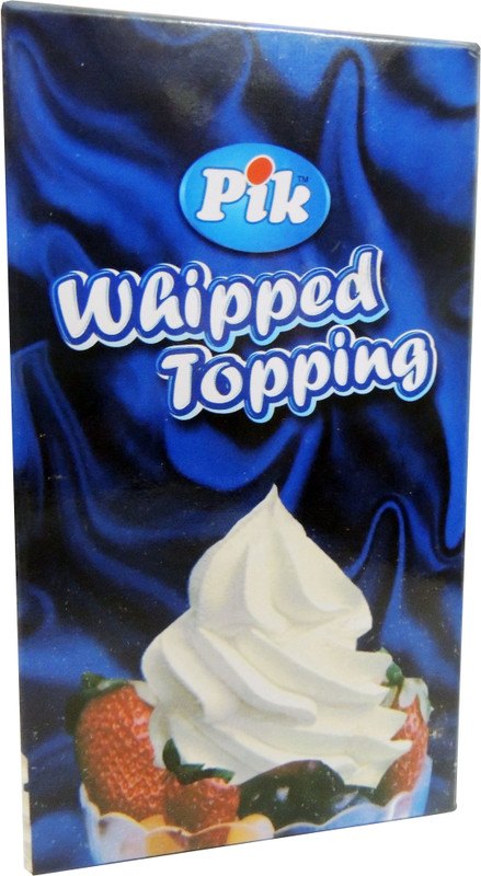 Pik Whipped Topping, 50 g(Pack of 5)