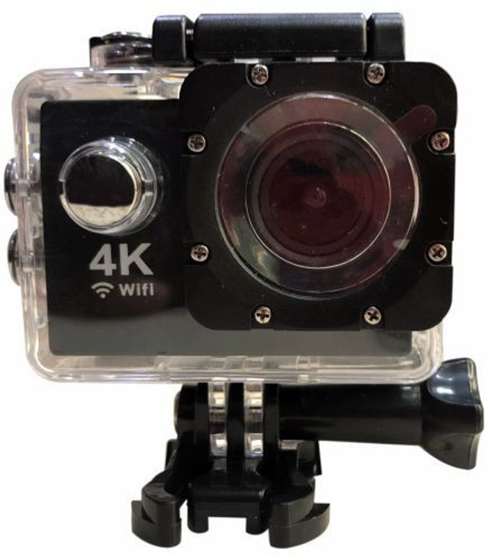 Adeptt Sports Series AD-SPORTSCAM4K Sports and Action Camera(Black, 5 MP)