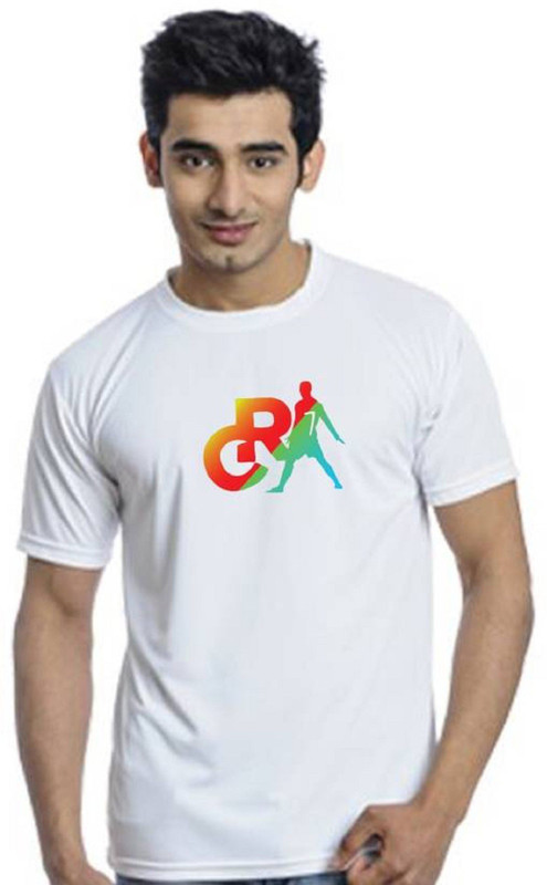 one versus all Graphic Print Men Round or Crew White T-Shirt